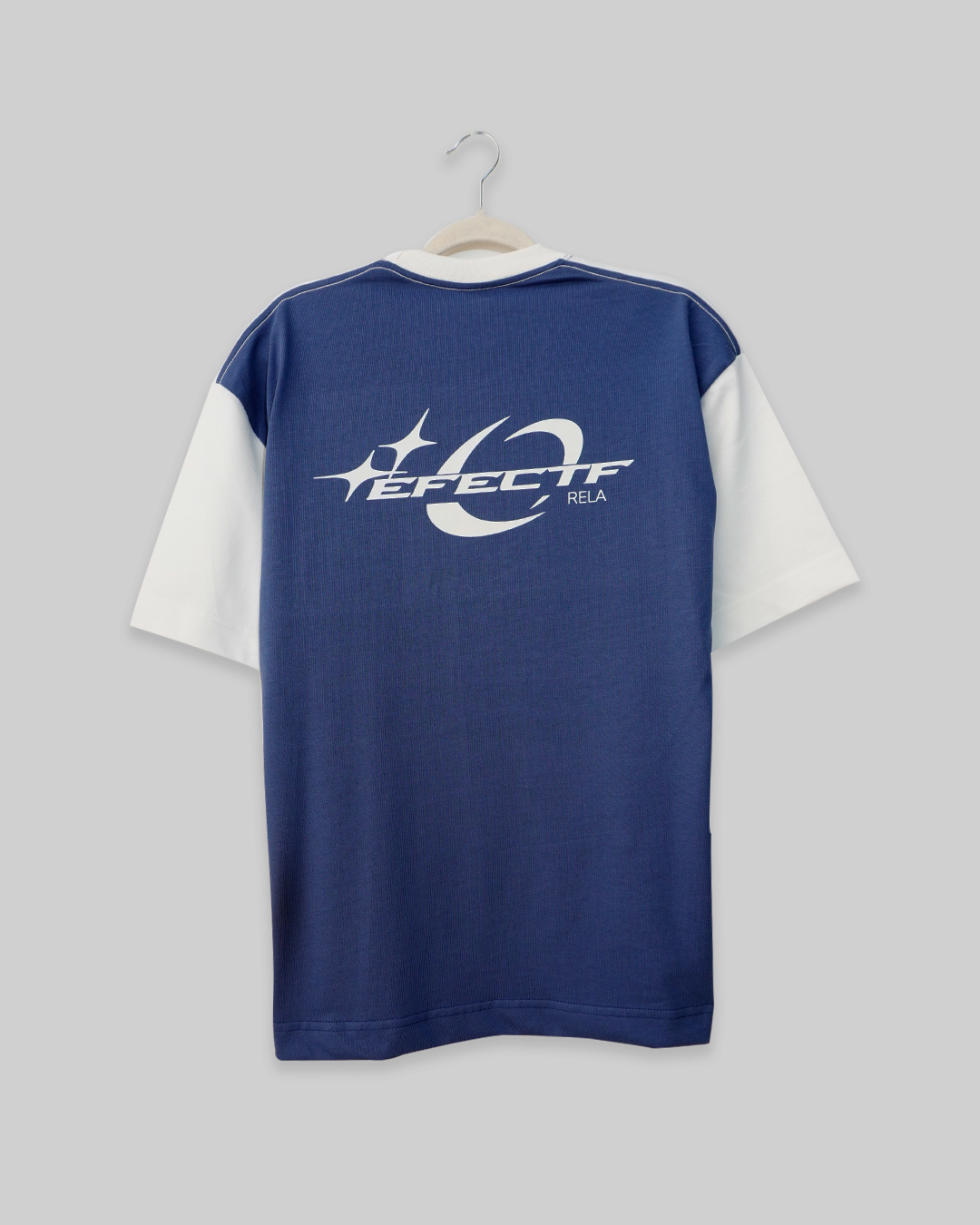 STUDIO FUSION (MANGA BLANCO MARFIL CON AZUL INDIGO)