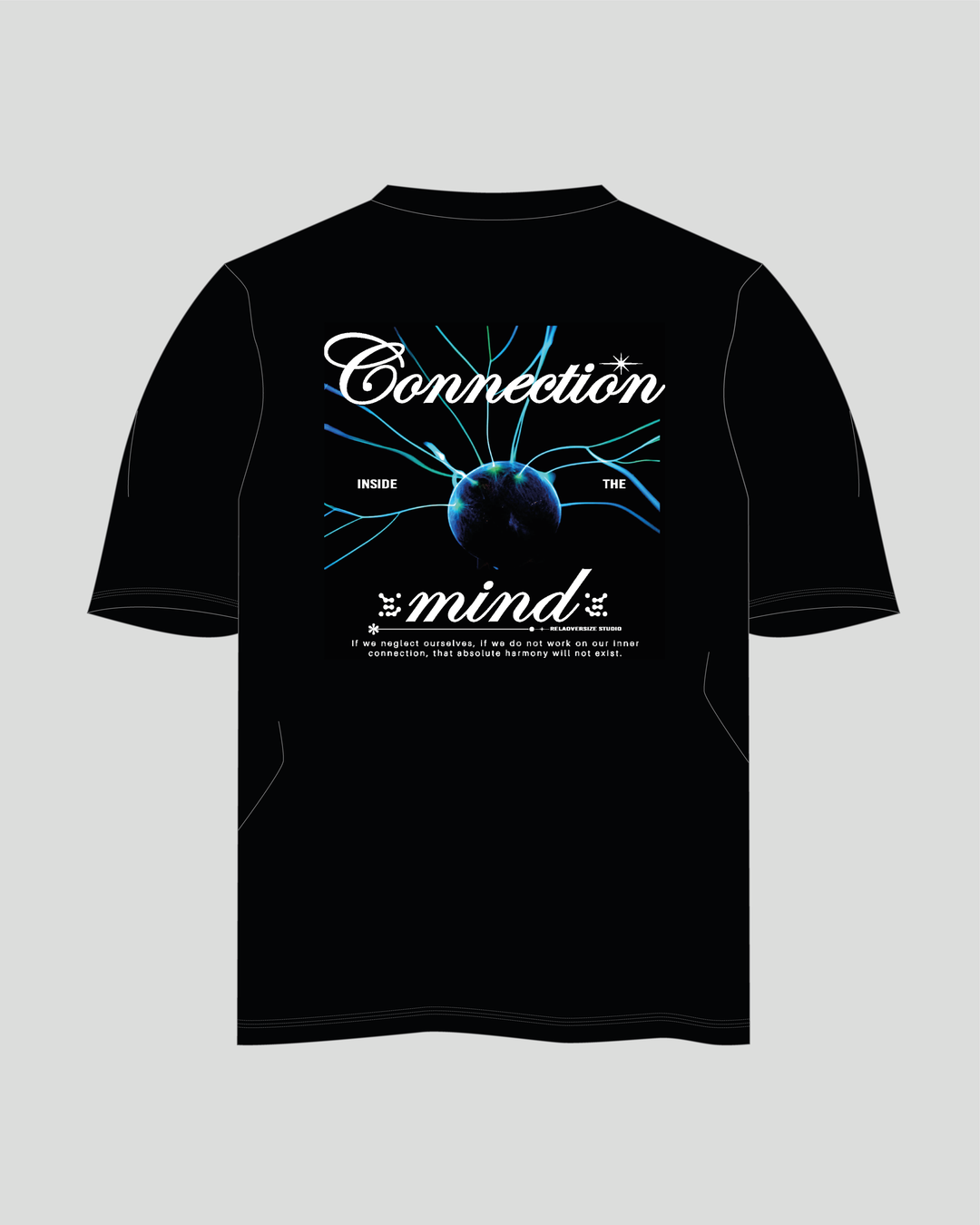 OVERSIZE CONNECTION MIND PREMIUM NEGRA