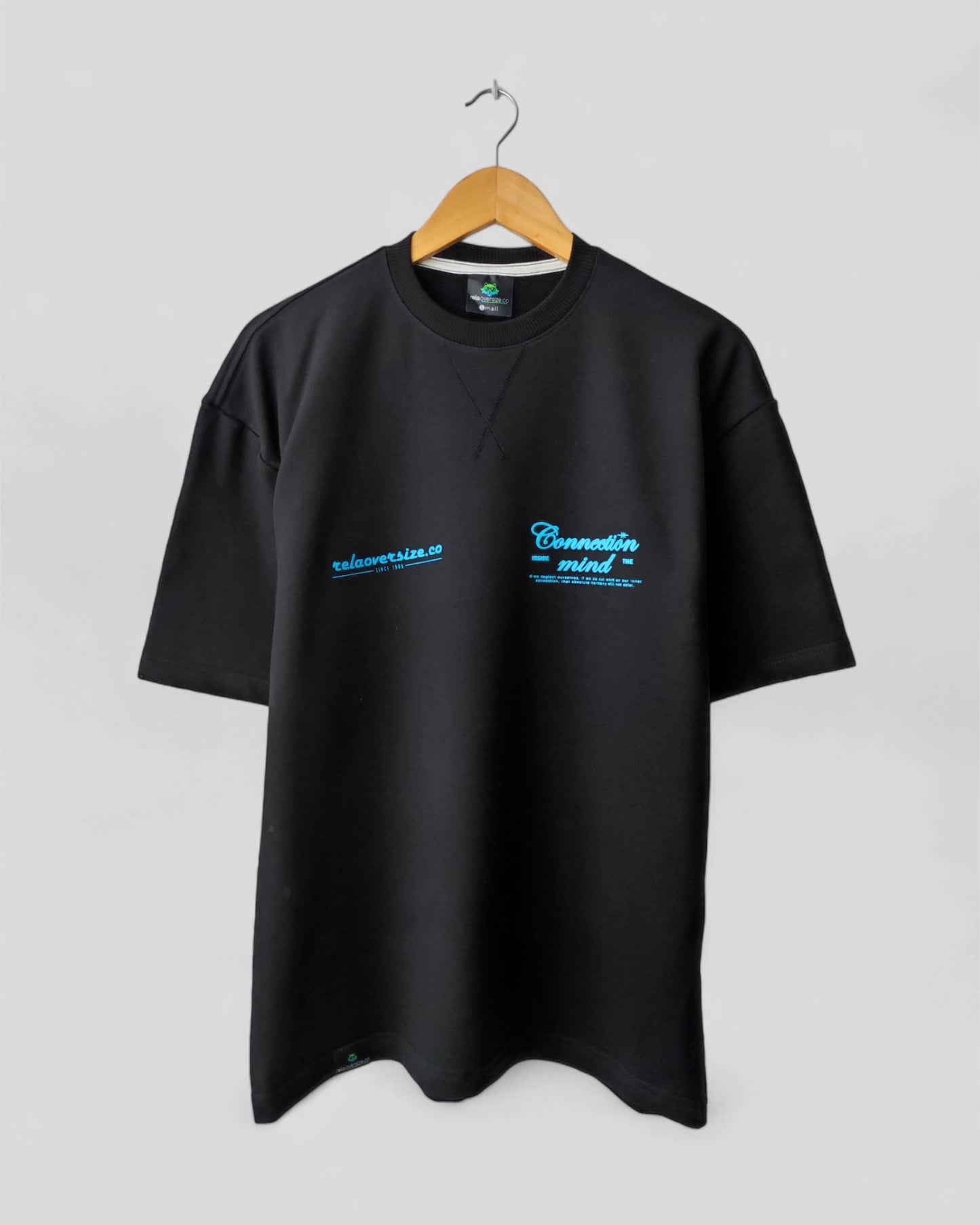 OVERSIZE CONNECTION MIND PREMIUM NEGRA