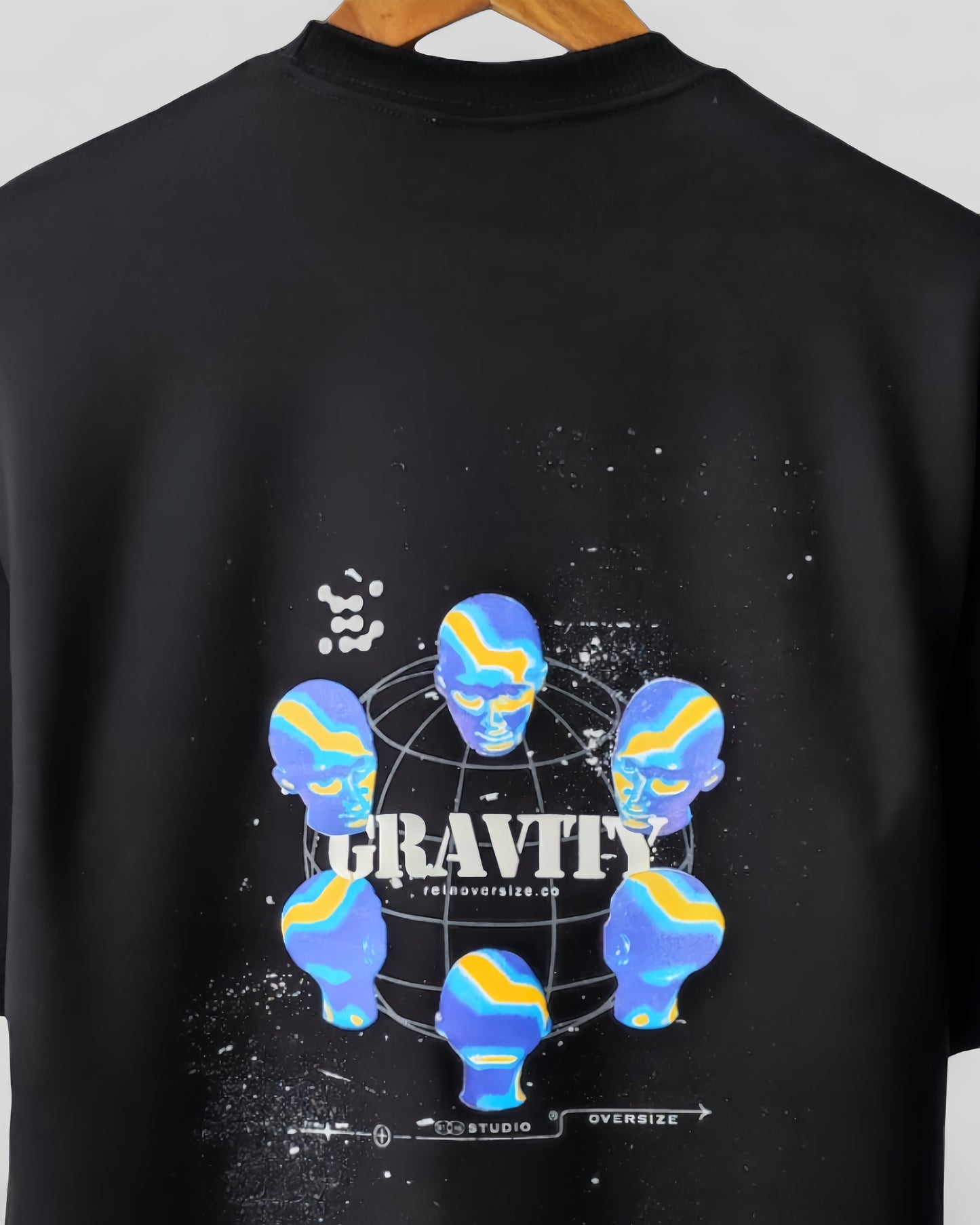 OVERSIZE GRAVITY PREMIUM NEGRA