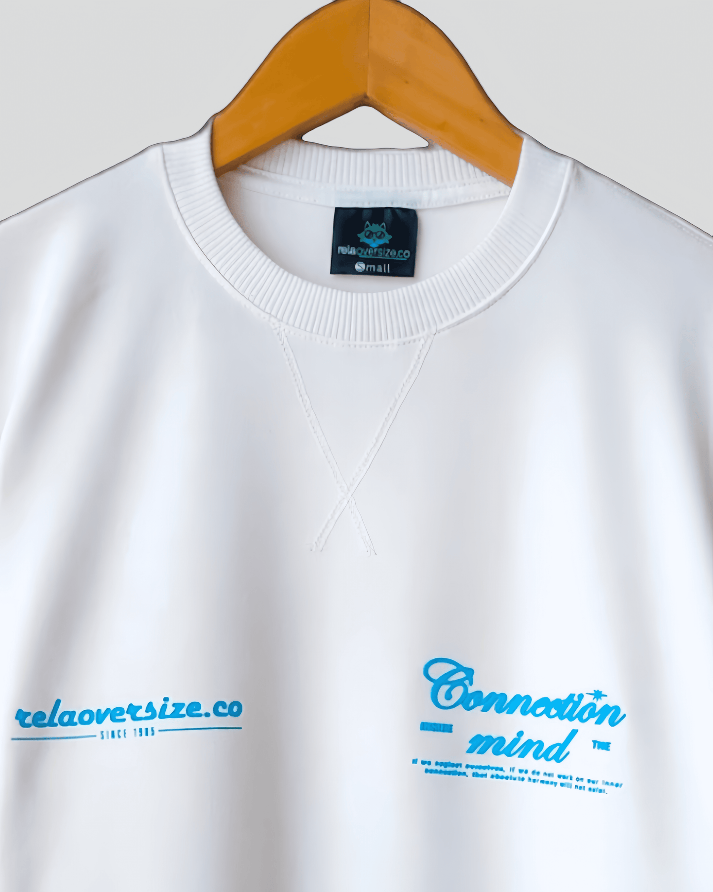 OVERSIZE CONNECTION MIND PREMIUM BLANCO